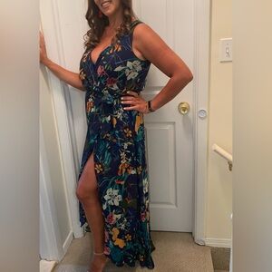 Flora Maxi Dress with Belt